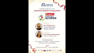 CORPORATE OLYMPICS  CORPORATE SPORTS CLUB [upl. by Anoi439]