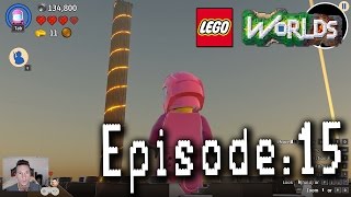 Lets Play Lego Worlds Episode 15 Volcanos Snakes and Bugs [upl. by Betteann]