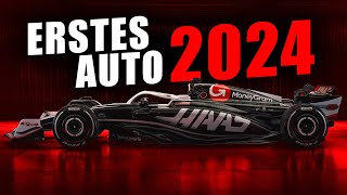 Haas zeigt erstes F1Auto 2024 Wie viel davon ist real [upl. by Kev]