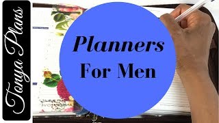 Planners For Men  How My Husband Uses His Planner [upl. by Myer258]