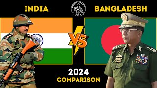 India vs Bangladesh Military Power Comparison  World Defense Data [upl. by Eiramanel]