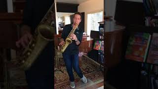 Eric Marienthal Plays New Vintage Alto Saxophone in LA 高画質 [upl. by Soph405]