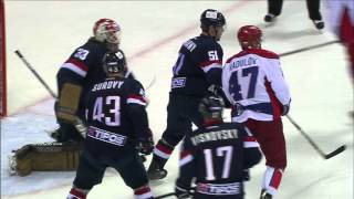 Gagarin Cup 2016 WC Round 1 CSKA  Slovan Game 3 Series 30 [upl. by Erreip457]