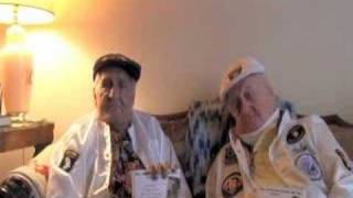 Wild Bill Guarnere and Babe Heffron sing a WWII foxhole song [upl. by Lange]