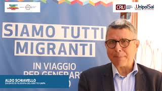 Aldo Schiavello a “Siamo tutti migranti” organizzato dal CRU Sicilia [upl. by Enale]