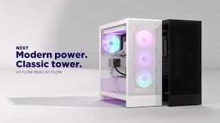 Introducing the AllNew NZXT H7 Flow 2024 Case [upl. by Tfat]