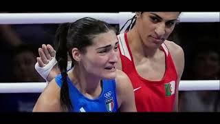 Transgender boxer wins first Olympic match in Paris after opponent withdraws 46 sec into the fight [upl. by Persas]