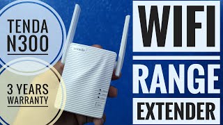 Tenda N300  Best WiFi Range Extender in Budget [upl. by Mcnelly332]