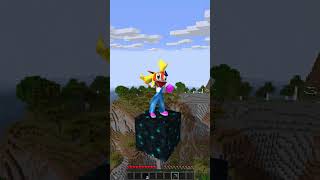 minecrafted Crash Bandicoot vs Coco Bandicoot [upl. by Ludie]