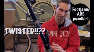 Manitou Circus Expert DJ Fork  4 Month Review  Commencal Absolut [upl. by Akeirahs]