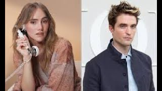 Suki Waterhouse prank calls fiancé Robert Pattinson with news of a mysterious new job offer [upl. by Eiliab]