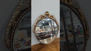 Pretty As A Peacock 🦚 beautiful vintage mirror homedecor design home mcm like subscribe [upl. by Mose]