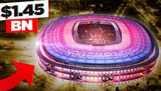 The New 145BN Barcelona Stadium Will Change Soccer Forever [upl. by Aurelio272]