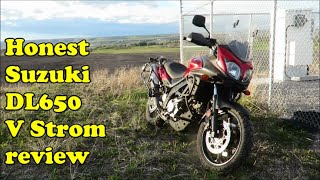 No frills 650 V Strom review [upl. by Fayina637]