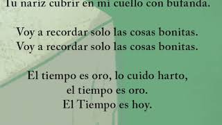 Jorge Mercado  Cosas Bonitas  Letra  Lyrics Video [upl. by Ahsitahs]