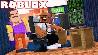 HACKING COMPUTERS TO SAVE MY LIFE IN ROBLOX FLEE THE FACILTY [upl. by Humbert]