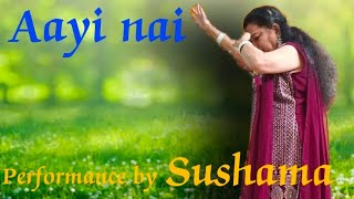 Aayi nai dance  hindi song  enjoylife  sushama Bren Avalon Ganesh chaturthi [upl. by Elletnuahs]