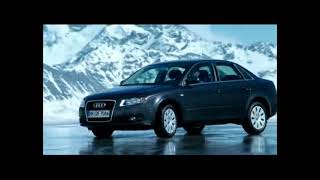 Audi A4 vs Bmw 3 series E90 Snow testRare old video E90 a4 [upl. by Arika]