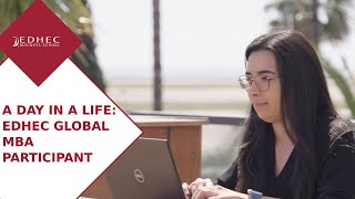 A day in a life of a Global MBA participant with Karla Salazar  EDHEC Business School [upl. by Galatia]