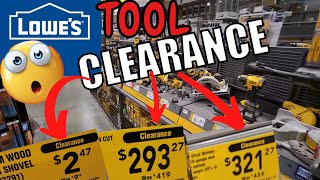 Lowes Top Tool Deals and CLEARANCE [upl. by Amein]