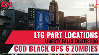 All LTG Parts  Liberty Falls Black Ops 6 Zombie [upl. by Llenrag289]