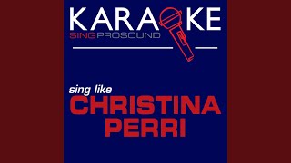 Jar of Hearts In the Style of Christina Perri Karaoke with Background Vocal [upl. by Aihsemaj]