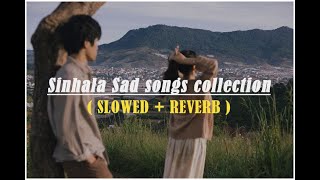 Sinhala Sad songs collection  Slowed Reverb [upl. by Ellegna722]