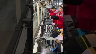 Camshaft assembling amp measuring auto engine valve clearance [upl. by Neelya805]