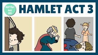 Hamlet Act 3 Summary [upl. by Anitneuq]