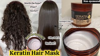 Most Viral Keratin Hair Mask Reviews  Keratin Hair Mask  How to use keratin Hair Mask  Reviews ✨ [upl. by Nirda]