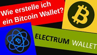 Tutorial  Wie erstelle ich ein Bitcoin Wallet  Software Wallet Electrum  Bitaddress Webseite [upl. by Adias]