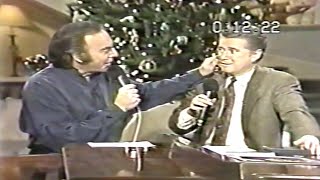 Neil Diamond  Hello Again 1992 Duet with Regis Philbin [upl. by Jehias]