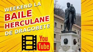 Plimbare prin Baile Herculane de Dragobete [upl. by Zadoc]