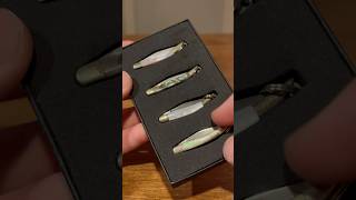 The Smallest Knife Set review edc knife steel blade knivescollection [upl. by Gui161]