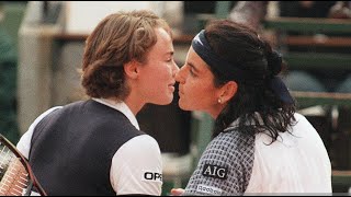 Martina Hingis vs Arantxa SanchezVicario 1997 Roland Garros QF Highlights [upl. by Sension]