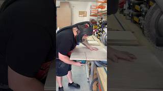 Cutting out L shaped corner shelves for pantry woodworking carpentry cabinet [upl. by Schaffer]