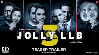 Jolly LLB 3  Trailer  Akshay Kumar Arsad Nawazuddin  Jolly LLB 3 Teaser Trailer Updates 2024 [upl. by Jochebed]