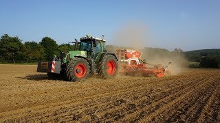 pottinger terrasem 6m  Fendt 820 semis de colza en Bretagne [upl. by Ellette]