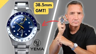 Yema Navygraf GMT Marine Nationale ReviewOnly 1350 [upl. by Mian]