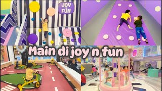 HAPPY BANGET MAIN DI PLAYGROUND JOY N FUN  EXPLORE SEMUA PERMAINAN [upl. by Jala240]