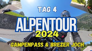 AlpenTour2024  Tag 4  Gampenpass amp Brezer Joch [upl. by Alina]