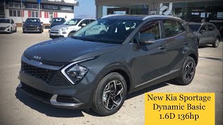 2022 KIA SPORTAGE DYNAMIC BASIC 48V MHEV 16D 136HP REVIEW INTERIOR amp EXTERIOR [upl. by Laidlaw]