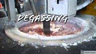 DEGASSING PROCESS  nitrogen degassing process  nitrogen degassing aluminum  Bharat Sharma  sds [upl. by Lathrope]