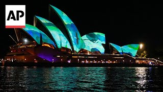 Vivid Australias biggest festival starts in Sydney [upl. by Eniruam887]