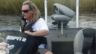 Okeechobee Running the airboat Channel to Fisheating Lock on OkeechobeeMOV [upl. by Klarrisa]