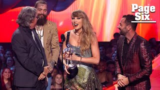 Taylor Swift thanks ‘magic’ Travis Kelce in 2024 MTV VMAs acceptance speech [upl. by Anaul534]