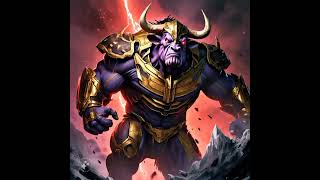 EPIC FUSION FIGHT THANOS AND BULL  marvel avengers animalfusion [upl. by Esilenna472]