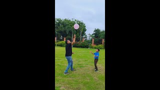 Baloon Fun chalange by Son amp Dad [upl. by Attena]