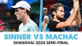 Jannik Sinner Battles Tomas Machac For A Place In The Final  Shanghai 2024 SemiFinal Highlights [upl. by Dave]