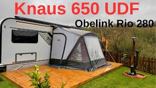 obelink RIO 280 EASY AIR tente kış bahçesi  knaus 650 udf [upl. by Mctyre8]